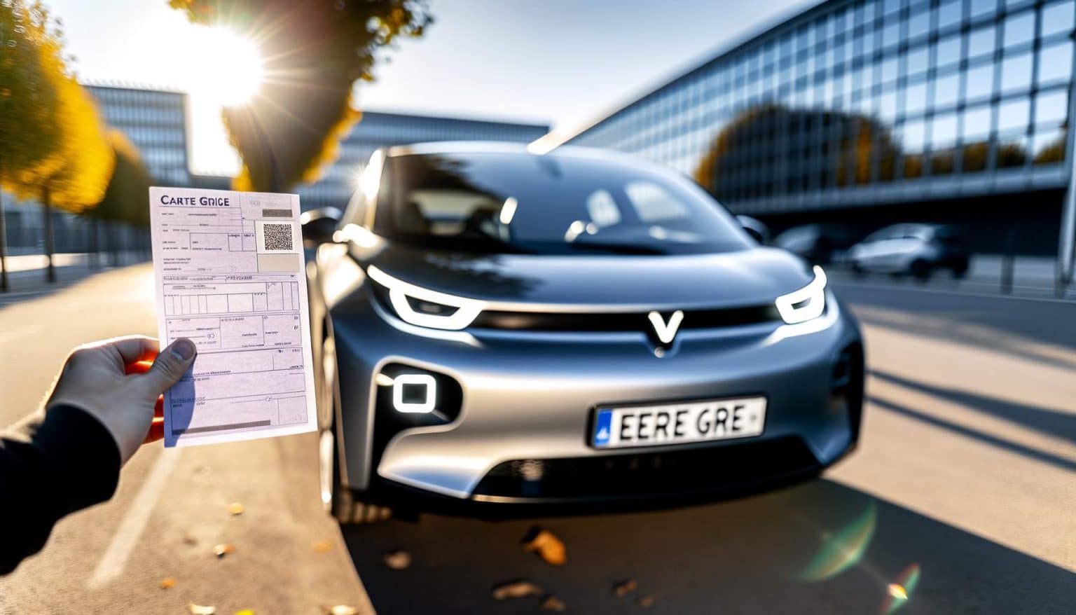 La carte grise gratuite pour les voitures électriques ?